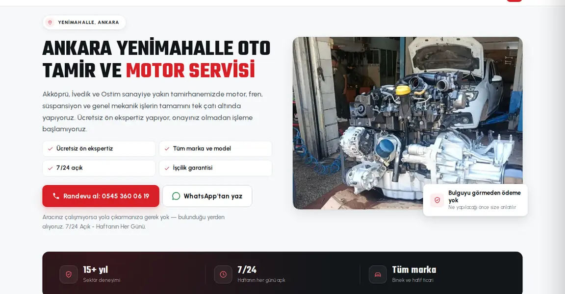 SE & FE Garaj site görüntüsü